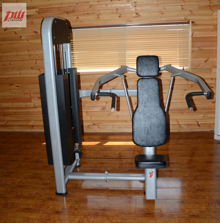 Shandong Lishan Seated Shoulder Push Trainer Shoulder Triceps Gym Equipment Commercial Material