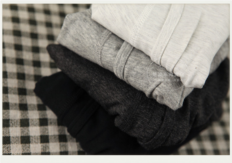 [Chu Linghan] Quần lót cotton nam bốn góc đồ lót chống viền không thể mua được bóng thoải mái XL quần lót ck