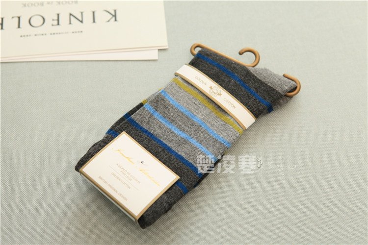 Vớ nam JA vớ kinh doanh bình thường sợi tre quý ông mùa xuân và mùa hè vớ nam - Vớ nam tất off white