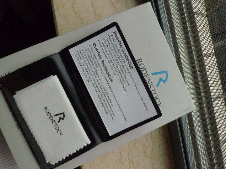 Only play Rodenstock lens cloth Linos can make eyeglass cloth