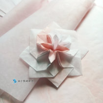 Novices do not enter to meet all your imagination of girl powder stone gradient ultra-thin copy paper origami