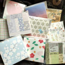 100 motifs optional single-sided printed thousands of paper cranes sign up for retro crummy floral hand tent material 8cm