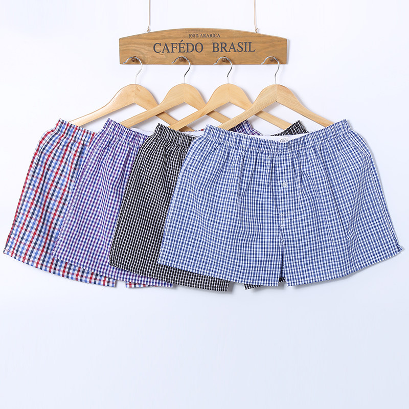 Arrow pants men's underwear boxers cotton loose breathable home pyjamas youth sexy large size cotton pants