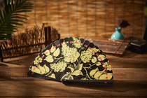 Anita special price clear bin pear flower fan fan Dance Fan Walking Show Team Red Fan Slain fan Qipao Fan louder fan