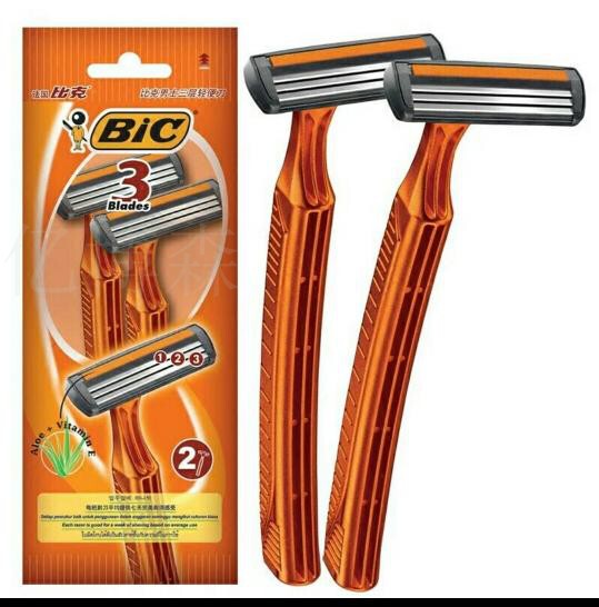 Bic Three-Layer Lightweight Razor Shaving Razor Disposable Blade for Women Universal