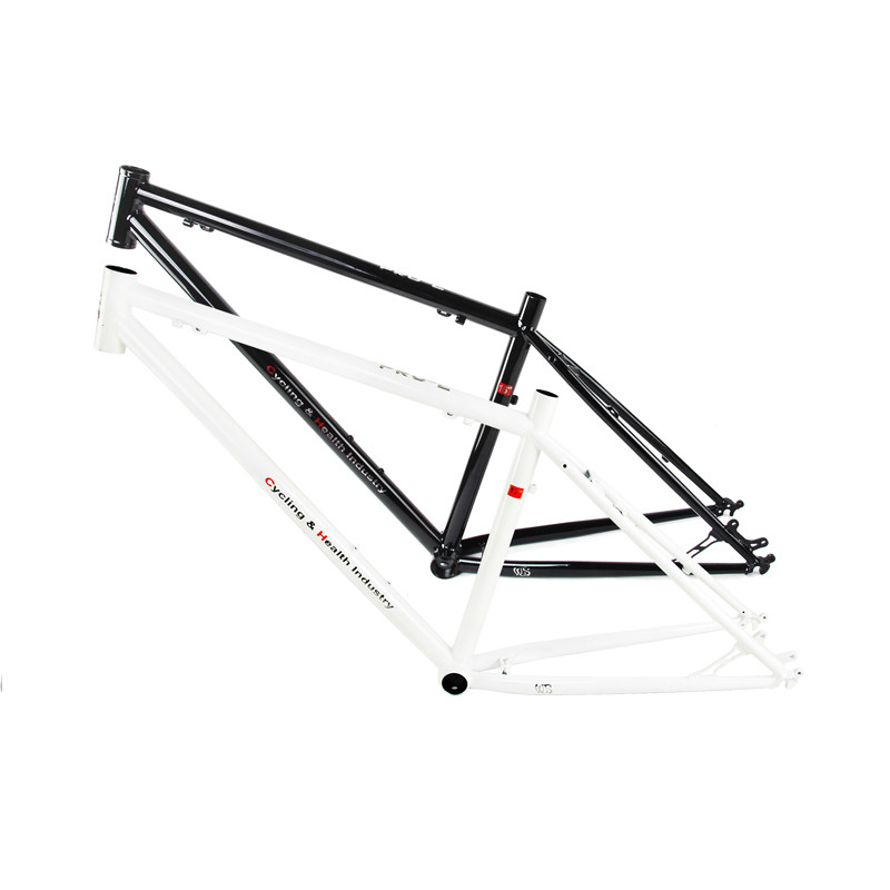 WINDSPEED PRO-2 Chrome Molybdenum Steel White Black Bike Frame