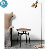 American country vintage wrought iron bronze brushed sofa side a few balconies bedside small round table coffee a few light luxury round a few