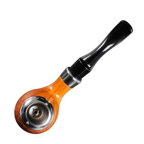 Металлическая портативная курительная трубка, старомодный мундштук