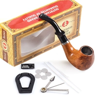 Светло -коричневый стиль трубы два без правых аксессуаров