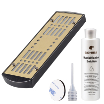 Cigar Cabinet Cigar Case Moisturizing Sheet Moisturizer Cigar Humidifiers Cigar Moisturizing Metal Large Cigar Tool