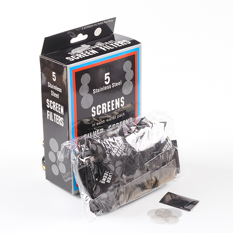 500 sheet stainless steel 2cm metal filter mesh pipe combustion screen filter hookah cleaning accessories