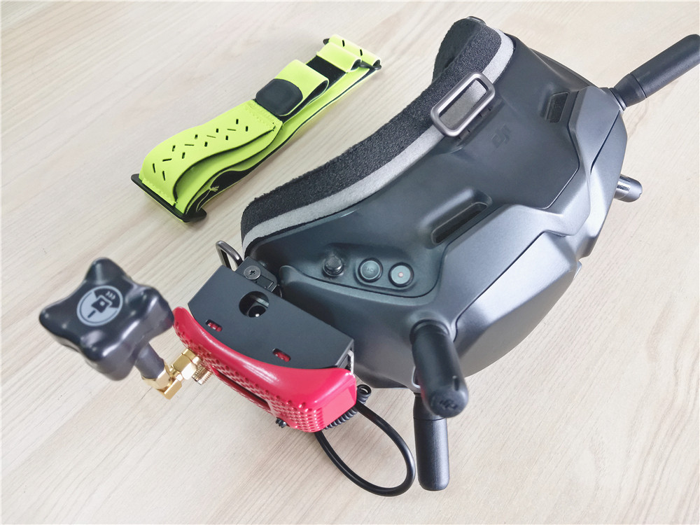 DJI FPV V1 V2 通用模拟转数字适配器金属安装座仓 二合一多功能