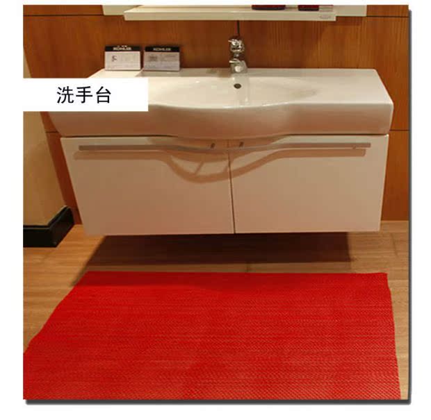 PVC hành lang mat cho sàn bọc s-loại nhựa rỗng lưới thấm thảm thảm toilet riser - Thảm thảm đẹp
