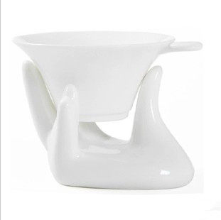 White Porcelain Jade Porcelain Stainless Steel Hand Sufu Tea With Tea Dao Zero Fit Filter Combined Suit Tea