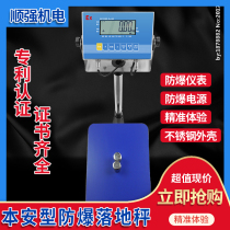 Shanghai Yaohua Ex-A8 Intrinsically Safety Explosion-proof Electronic Stainless Steel Chemical Plant 300kg Explosion-proof Electronic Floor Scale