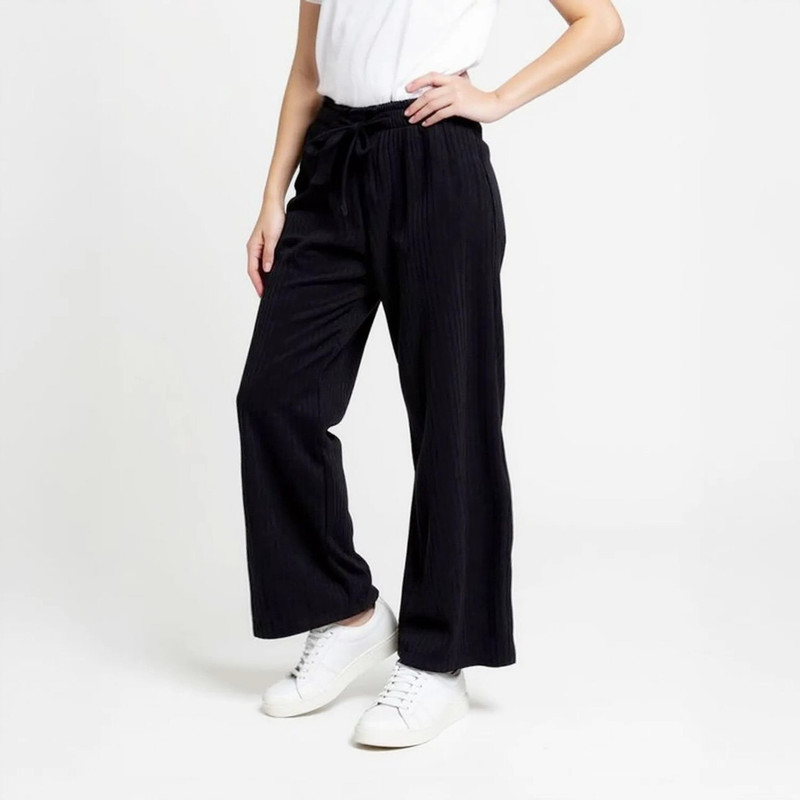 Order from Colombia Elv! Pure Original Girls' 26 Summer New Thin Soft Flowy Viscose Eight-Point Wide-Leg Pants