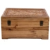 Elm hộp gỗ long não hộp gỗ gụ lưu trữ hộp công suất lớn Hộp kho báu hộp gỗ cũ elm hộp quà tặng - Cái hộp thùng gỗ sồi Cái hộp