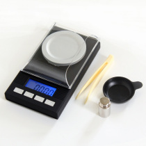 Jewelry electronic scale precision 0 001g high precision electronic scale Lipstick powder scale Experimental milligram metering balance scale