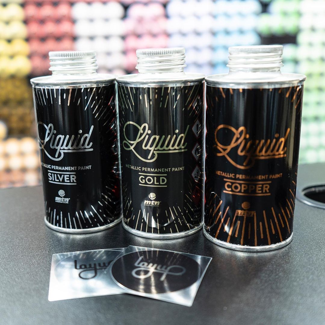 Spain imported paint ink MTN paint ink MTN Liquid Metallic Paint