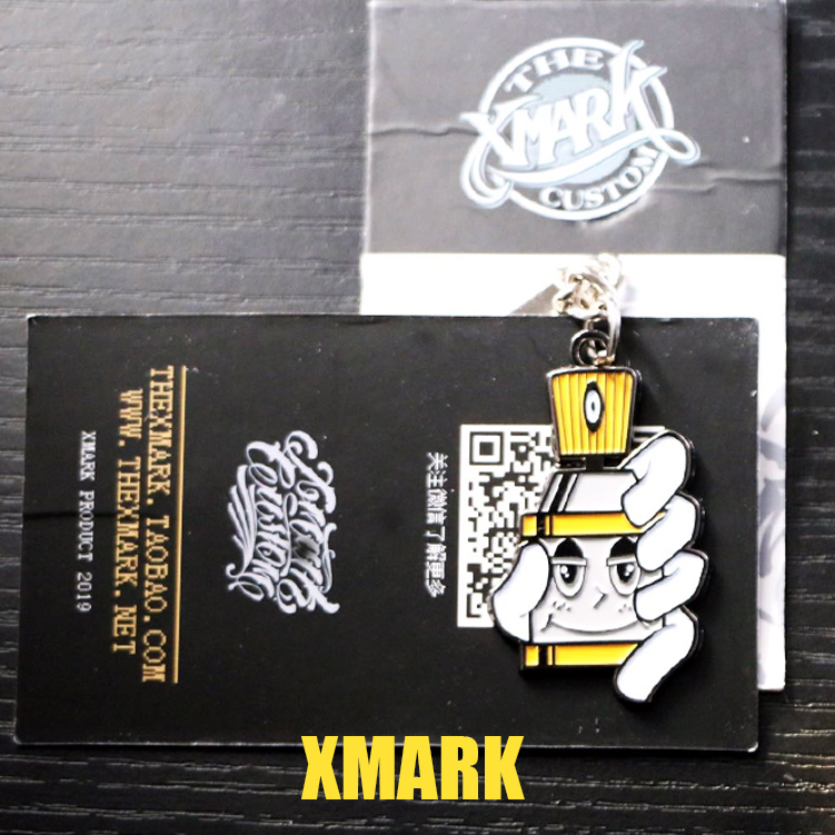 Graffiti key buckle spray paint styling key button promotional price