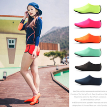 Diving socks Beach shoes socks Snorkeling shoes Surfing quick-drying non-slip hot spring soft-soled waterproof mother cut swimming shoes