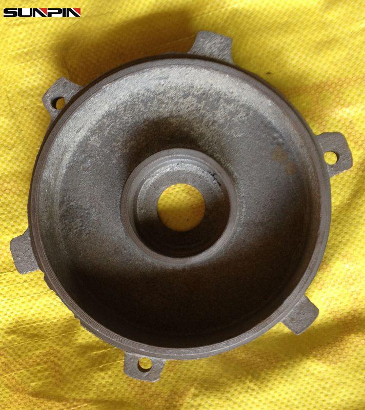 Single - phase motor end cover external switch cover Cast iron rear cover 205 bearing 147 145 161