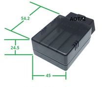  OBD plug connector ELM327 Bluetooth OBD plug shell