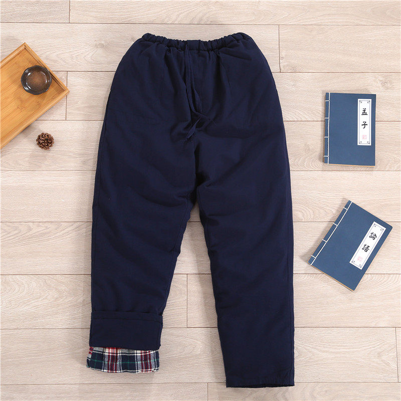 Winter New Cotton Pants Male Thickening Aged Cotton Pants Gats Old Man Cotton Pants Grandpa Full Cotton Pants Old Man Cotton Pants.