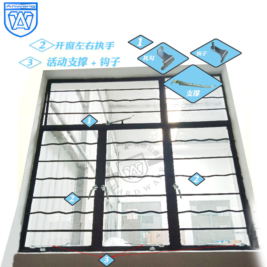AW门窗:铁窗勾折手背后的智慧巧思 老式钢窗配件焕发新活力-门-淘宝百科网