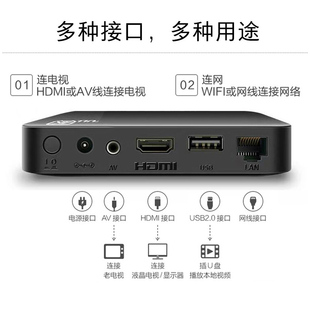 华为新款5g语音电视盒 无线网络机顶盒投屏蓝牙wifi高清4K全网通