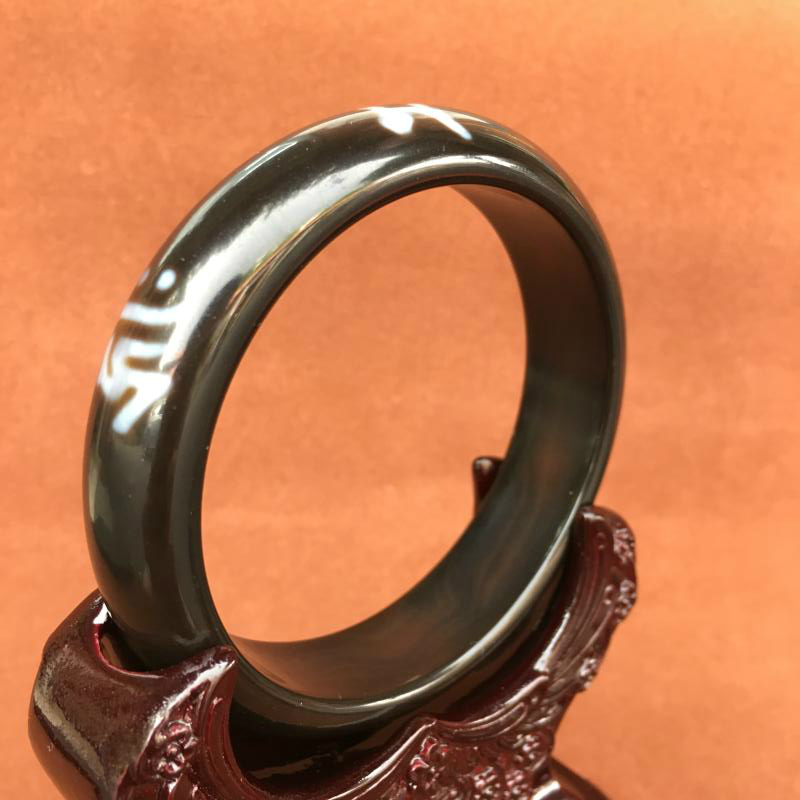 Tibet Mizong Tianzhu Natural Sand Genuine Products to Pure Six Words The Pearl Bracelet of the Pearl Bracelet Manau Yumyeu 