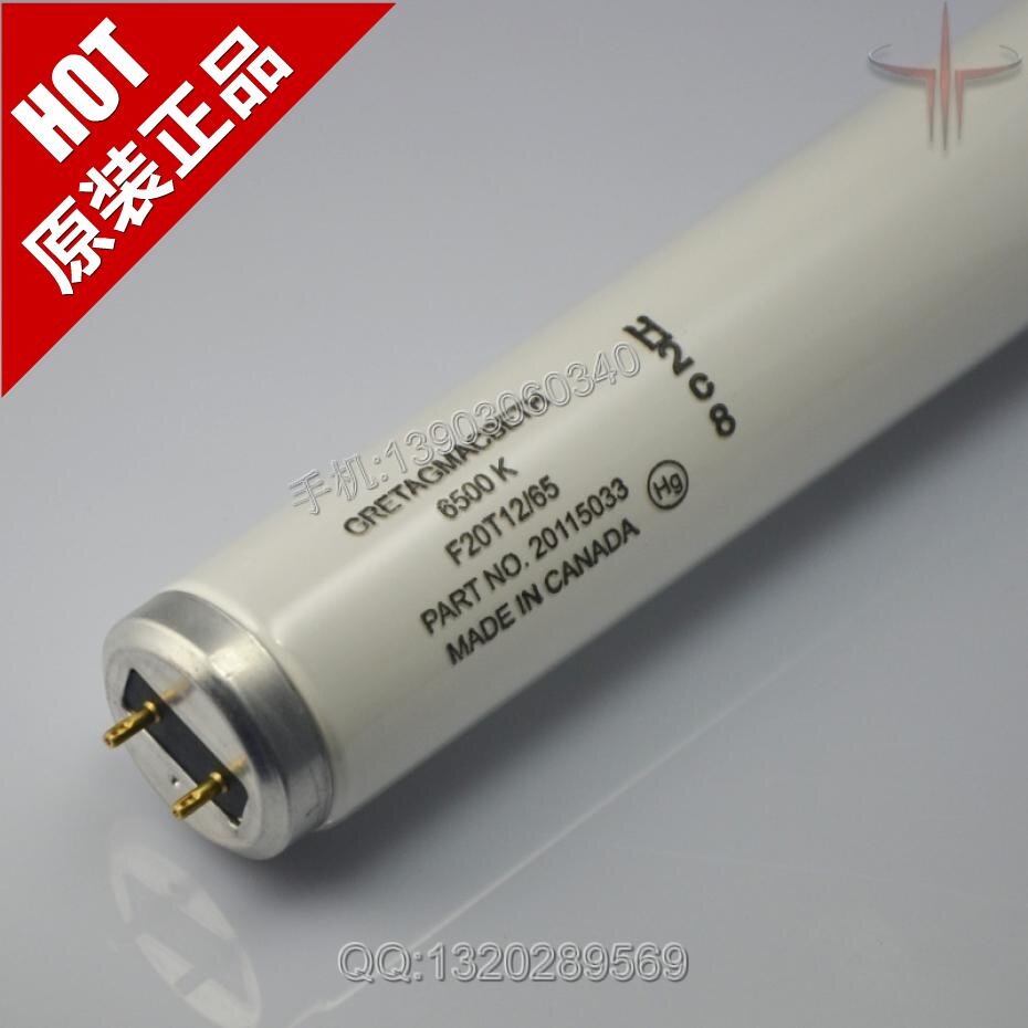 Standard View Color Light Box Tubes GREtagmacbeth 6500K F20T12 65 CANADA Professional Pair Color