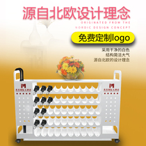 Commercial umbrella frame hotel lobby school Storage Rack Company entrance umbrella bucket rack household umbrella shelf