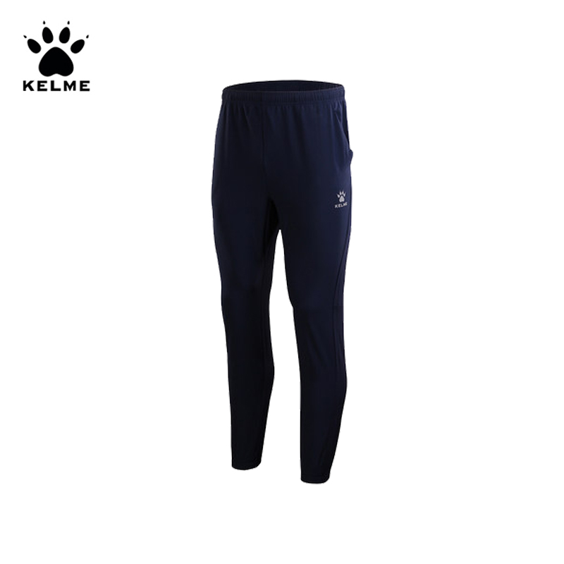 KELME Kalmi football training bungling pants men's woven long pants windproof thin foot with small feet 871003