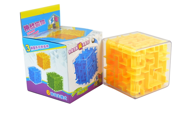 Bóng mê cung ba chiều 3d Bóng khối lập phương Rubik bóng trí tuệ Ngày của trẻ em Đồ chơi giáo dục nam và nữ quà tặng sinh nhật mẫu giáo đồ chơi cho bé trai 1 tuổi