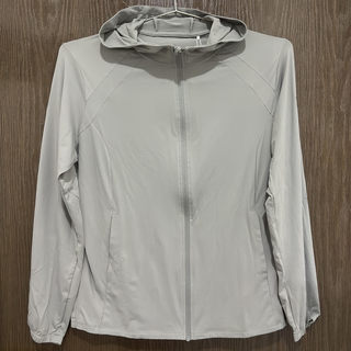 安踏正品夏休闲针织训练跑步连帽防晒衣女运动上衣外套162427705