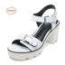 Shoebox / tủ giày thời trang Hàn Quốc dày với khóa dép nữ 1116303251 giày sandal nữ đi học Sandal