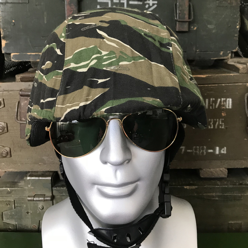 Camouflage helmet cover Steel helmet cap cover Camouflage helmet cloth Elastic band cloth cover Military fan tactical helmet Round helmet cap cover