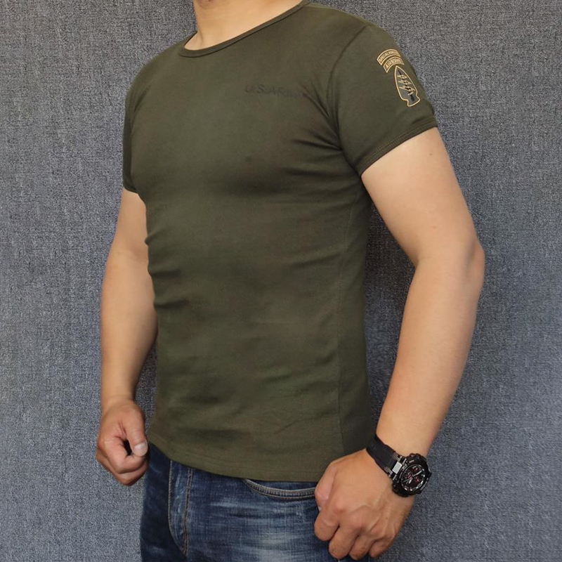 Special Soldier Tactical Tshirt Summer Outdoor Suction sweaty men's camouflak short sleeves Army fans Breathable Fitness for short sleeves