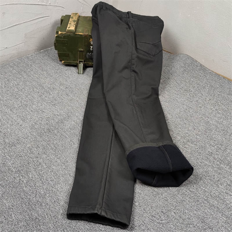 Outdoor Special Soldier Punch Pants Men And Women Warm Grip Suede Pants Plus Suede Anti-Wind Camouflated Ski Tactical Mountaineering Pants