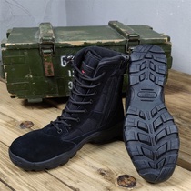 Winter outdoor military fans boots tactical boots mens light low-top desert combat boots non-slip wear-resistant hiking shoes