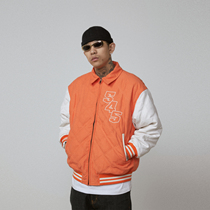 S45 (original 1807)new parrot embroidered baseball jacket retro stitching casual loose wild jacket men