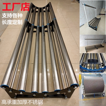 Rab machine loose cloth machine to put cloth frame Tobruk back cloth machine stainless steel unpowered thickened cutting machine Easy roller