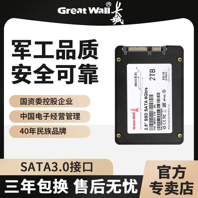 Great Wall GW600 オリジナル ソリッド ステート ドライブ 1TB デスクトップ 2TB ノートブック ユニバーサル 新品 純正 SATA SSD