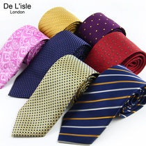 8 5cm Men's Business Formal Career Korean Style Tie Gift Box Single Groom Wedding Tie Hand Sewn