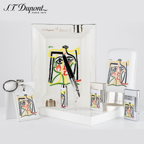 S T Dupont France all Peng Picasso joint cigar case leather upscale waterproof triple clothing