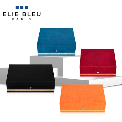 ELIE BLEU, новый хьюмидор для фруктовых сигар, кубинская мужская специальная коробка для сигарет, высококачественный запечатанный подарок большой емкости