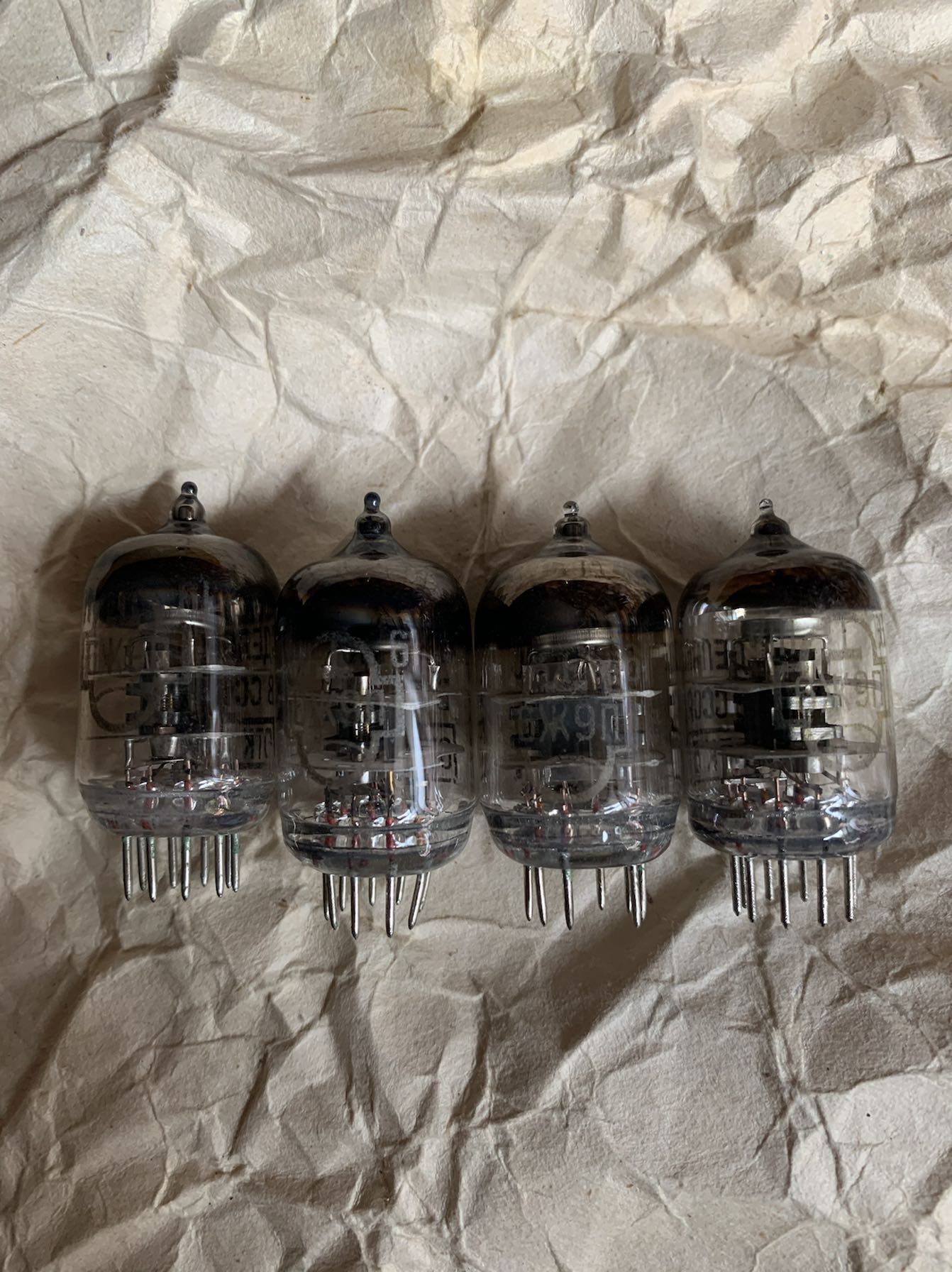 Air spare parts 61 years Soviet 6J9 6 m 9n vacuum tube