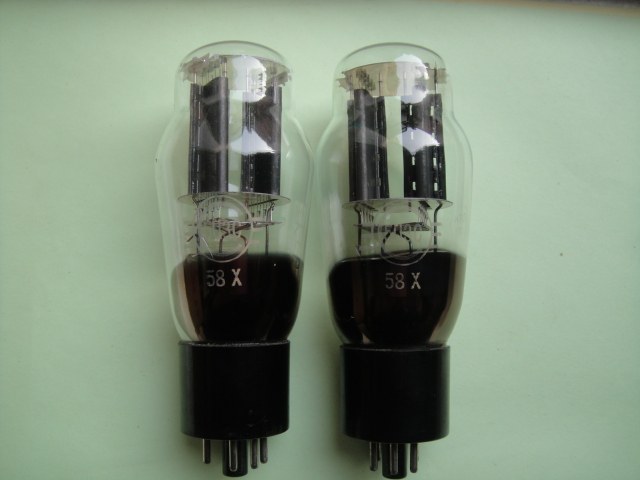 Former Soviet rectifier tube black screen 5U3C direct 5Z3PAT