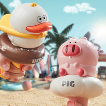 Small water gun childrens toys water spray cartoon cute fun playing water boys and girls baby summer outdoor indoor bath
